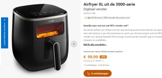 Philips Airfryer XL HD9257/88 voor €99,99 in de Philips store