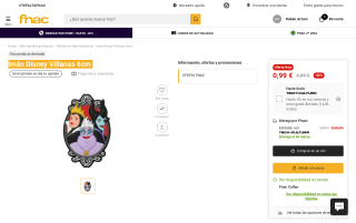 Imán Disney Villanas 6cm por 0,99€