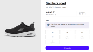 Zapatillas de Mujer Skechers AIR COURT por 44.95€