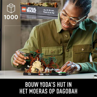 LEGO Star Wars Jedi Ttraining Op Dagobah Diorama voor €53,99 bij Fun.be