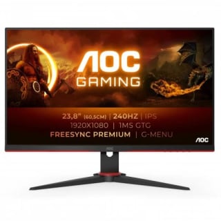 Monitor Gaming AOC G2 24G2ZE/BK 23.8" LED IPS FullHD 240Hz FreeSync Premium por 159,99€