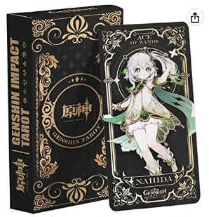 Juego completo de cartas Tarot - Genshin por solo 1.04€