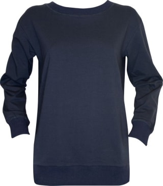 Korting bij Bol.com op MAGIC Bodyfashion Lounge Sweater Vrouwen Loungewear trui - Navy Blue - Maat XL