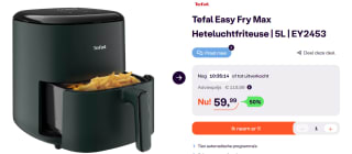Tefal Easy Fry Max EY2453 - Heteluchtfriteuse - 5L voor €59,99 bij iBOOD