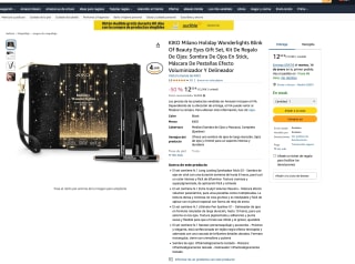 KIKO Milano HolidayKit de regalo para Ojos Wonderlights Blink Of Beauty Eyes Gift Set por solo 12,50€