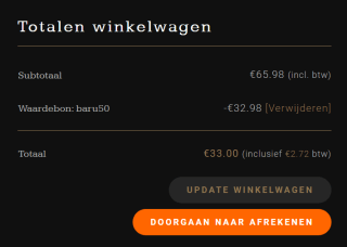 Herenvandekoffie kortingscode voor 50% korting op koffiebonen