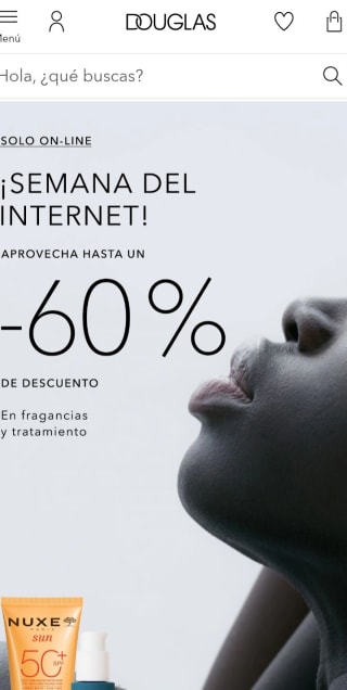 Hasta -60% de Descuento en Douglas.