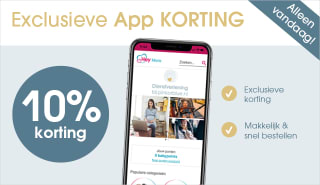 10% korting in de app van Pink or Blue