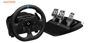 Logitech-G G923 Trueforce Sim Racing Wheel + F1 2025 voor €249 bij Coolblue