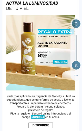 Regalo por compra de +15€