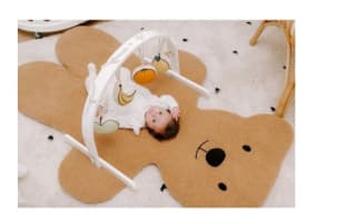 Alfombra de juego y ejercicio infantil Chilhome oso de peluche por 9,99€