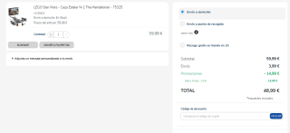 25% descuento directo en todos los juguetes