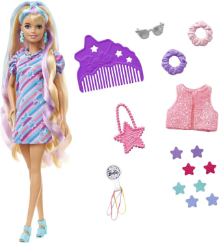 Barbie Pop met Eindeloos Lang Haar voor €13,99 bij Amazon