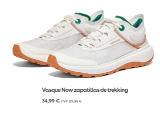 Zapatillas de trekking de Hombre Vasque Now por 34.99€