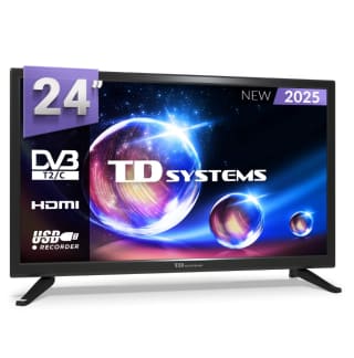 Televisor 24 Pulgadas HD, USB Grabador reproductor por 63,89€