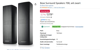 Bose Surround Speakers 700 - Soundbar luidspreker voor €369,95 dmv code met Amazon prime