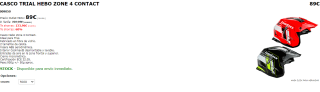 Casco de Moto Hebo Zone 4 Contact por 89€