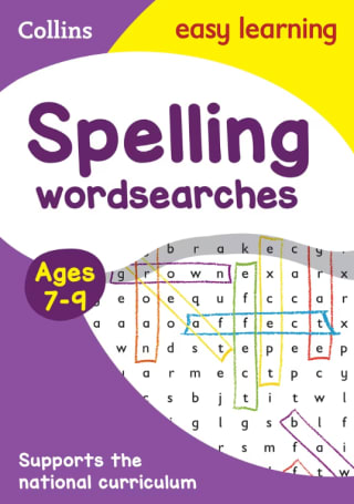 Spelling Word Searches Ages 7-9: Ideal for home learning (Collins Easy Learning KS2) - £1.99