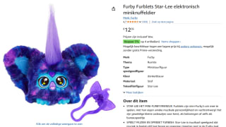 Furby Furblets Star-Lee elektronisch miniknuffeldier voor €12,36 bij Amazon