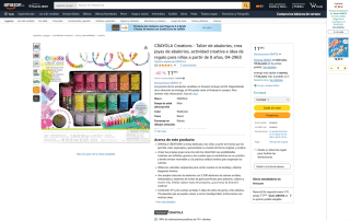 Crayola Creations taller abalorios crea joyas por 11,99€