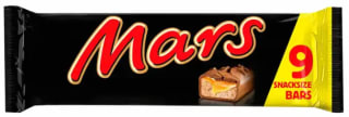 Pick 9 packs of Mars snacksize bars at B&M Stores Stratford-upon-Avon for £2