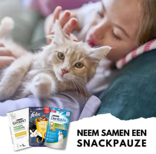 Gratis Purina kattensnack en kortingen