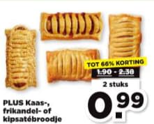 Diverse producten met 1+1 gratis bij de Plus