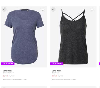 Recopilación de ropa desde 1,98€ en About you