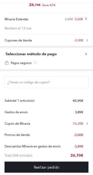 Mellerware Freidora sin Aceite Crunchy Medium! 1000W 3,5L por 26,70€.