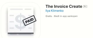 The Invoice Create voor Ios gratis