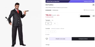 Hasta 75% + 30% EXTRA descuento en disfraces. Precios de locura