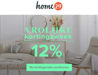 12% korting op meubels, lampen & meer bij Home24