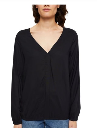 Esprit V-neck blouse voor €6,99 bij Amazon