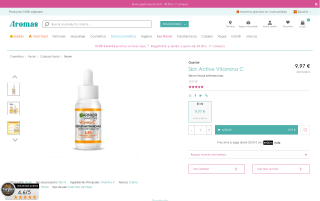 Skin Active vitamina C sérum facial 30 ml por 9,97€