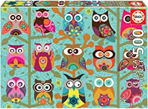 Puzzle buhos de 500 piezas marca educa por 7,64€