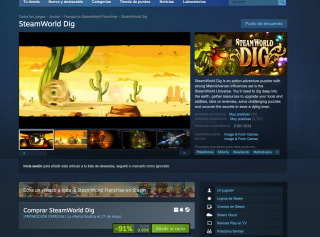SteamWorld Dig por tan solo 0,89€