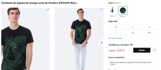 Camiseta de Dragon Ball y Sonic por solo 4,99€