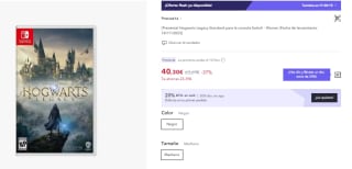 Juego Hogwarts Legacy Nintendo Switch por 28.21€