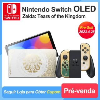 Console da Nintendo, modelo Switch Oled - R$ 2.210