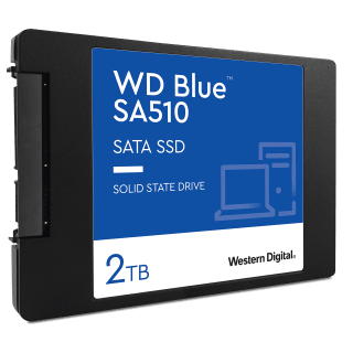 Western Digital SSD Blue SA510 2,5" 2TB SATA 6Gb/s 2 stuks voor €211,48 bij Western Digital