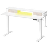 Escritorio Eléctrico Regulable 60x140cm liso o con cajones por 72,95€
