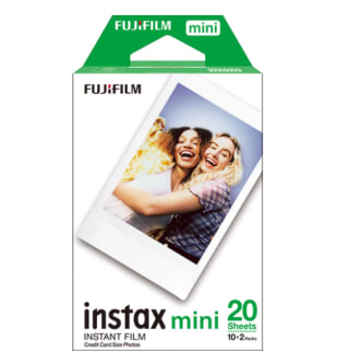 Fujifilm Instax Mini Colorfilm Glossy (20 stuks) voor €7,99 bij Coolblue