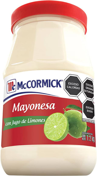 McCormick Mayonesa con Limón 1.2 kg por $93.11 en Amazon