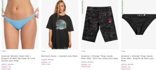 Chanclas Quiksilver y Roxy desde solo 4,19€ preciazos