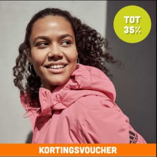 Adidas - kortingsvoucher tot 35% bij Eurosparen