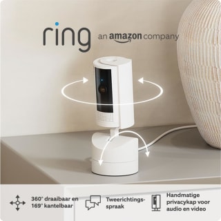 Ring Pan-Tilt Indoor Camera voor €39,99 met Amazon prime
