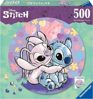 Puzzle Circular Disney Stitch, Puzzle 2D, 500 Piezas por 12,95€