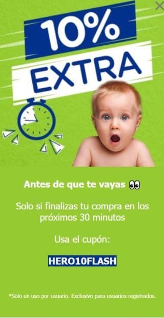 10% descuento para registrados