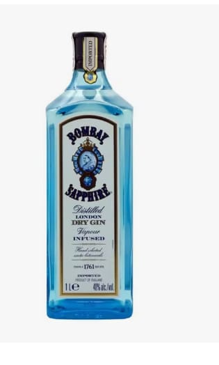 Botella de 1L de Bombay Sapphire Premium London Dry Gin por 12.75€