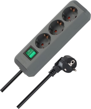 Brennenstuhl Regleta con cable de 1.5 m por 6,80€